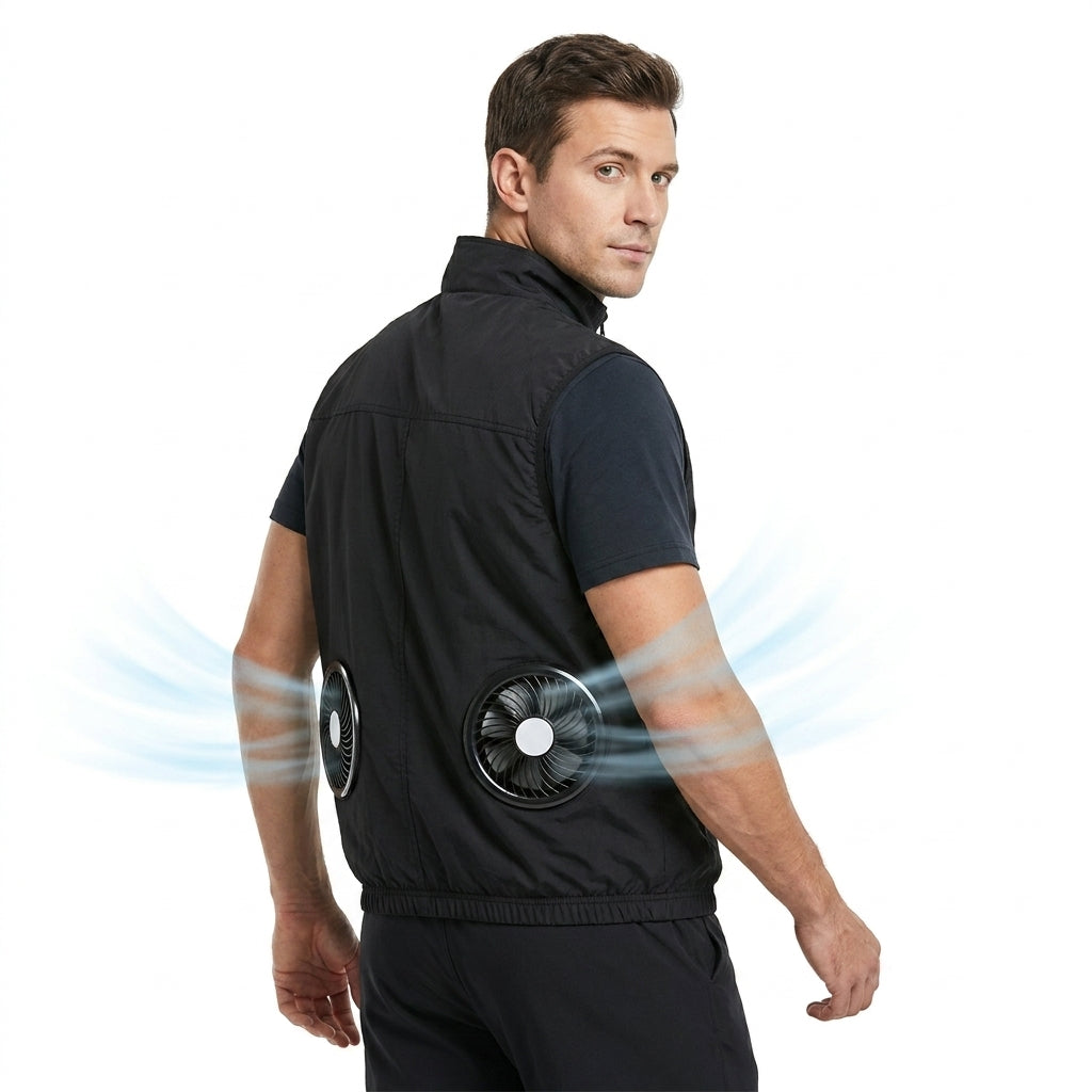 Chaleco con Ventilador
